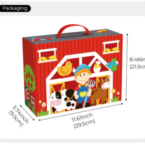High Quality New Design Children Playing Farm Play Box