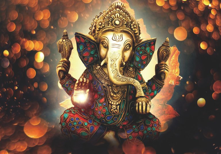 10 Indian religion with rhinestone