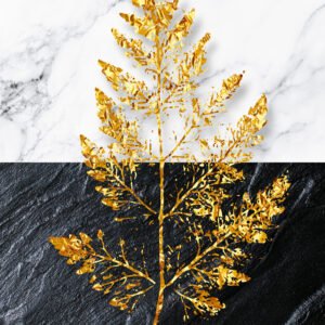 Dual panel with rhinestone scaled