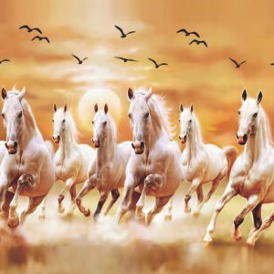 Animal painting with rhinestone scaled